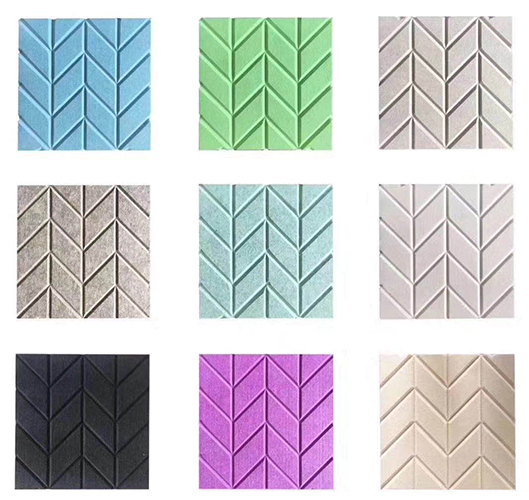 聚酯纖維吸音板V槽雕刻